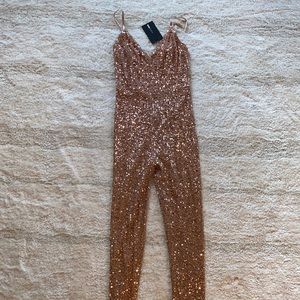 FASHION NOVA GLITTER PANTSUIT